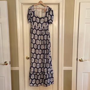 Agua by Agua Bendita Pomelo floral maxi dress